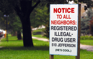 If enacted, Tony's Law will require illegal-drug offenders to announce their status.